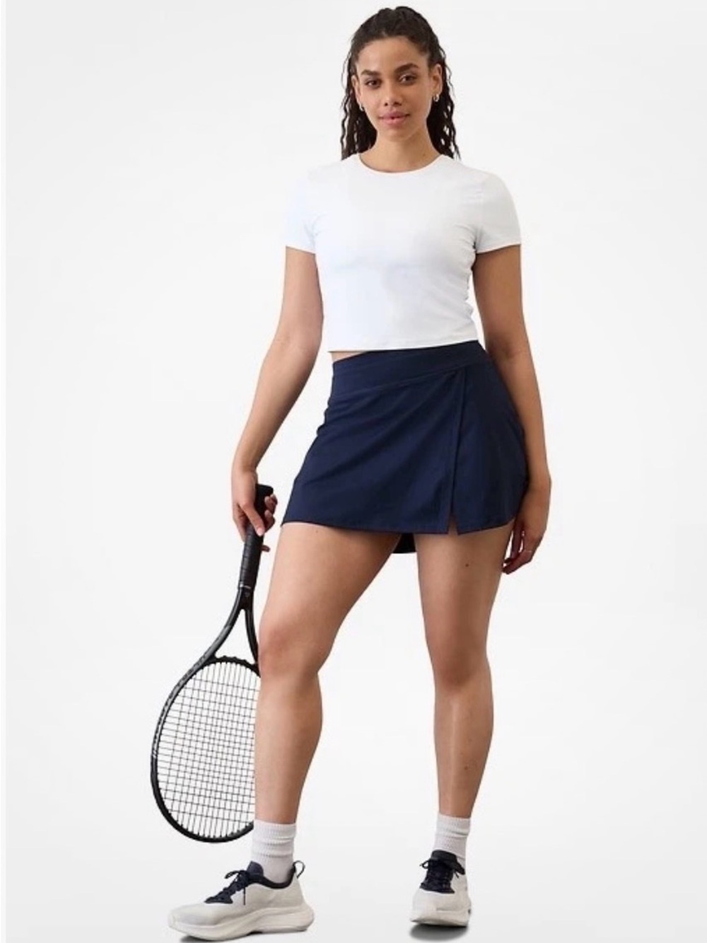 Athleta Women’s Jupe-Short Crosscourt Skort Navy S NWT